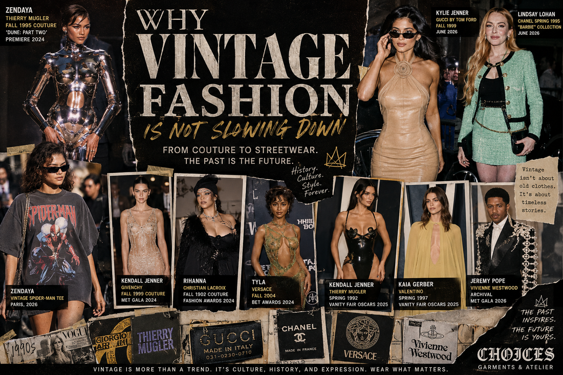 Why Vintage Fashion Is Not Slowing Down: From Archival Couture to Streetwea