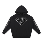 Superman Jesus Hoodie in Black