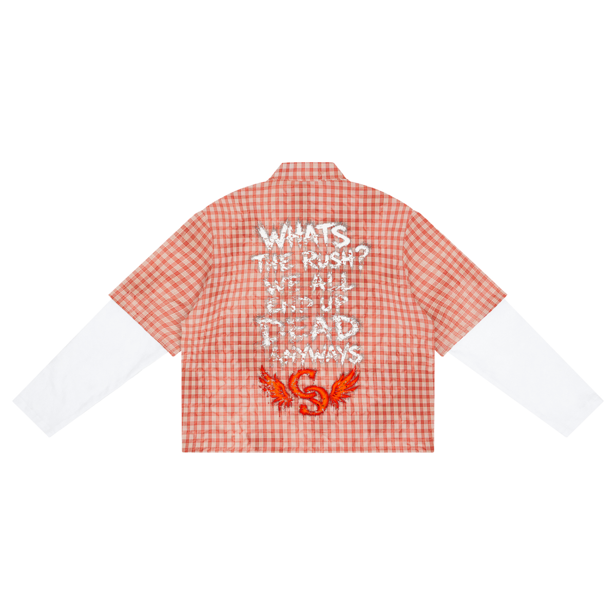 Whats The Rush? Plaid Short Sleeve Shirt