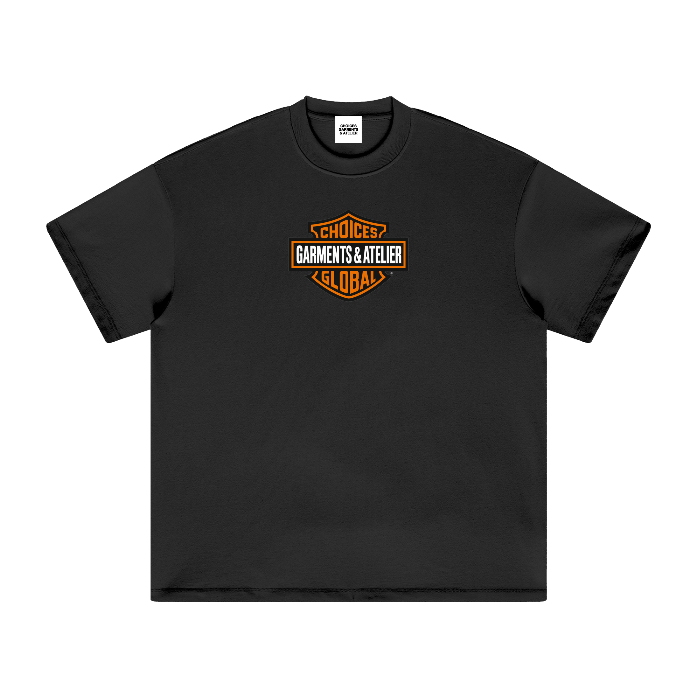 HD Org motorcycle heritage graphic t-shirt by Choices Garments & Atelier