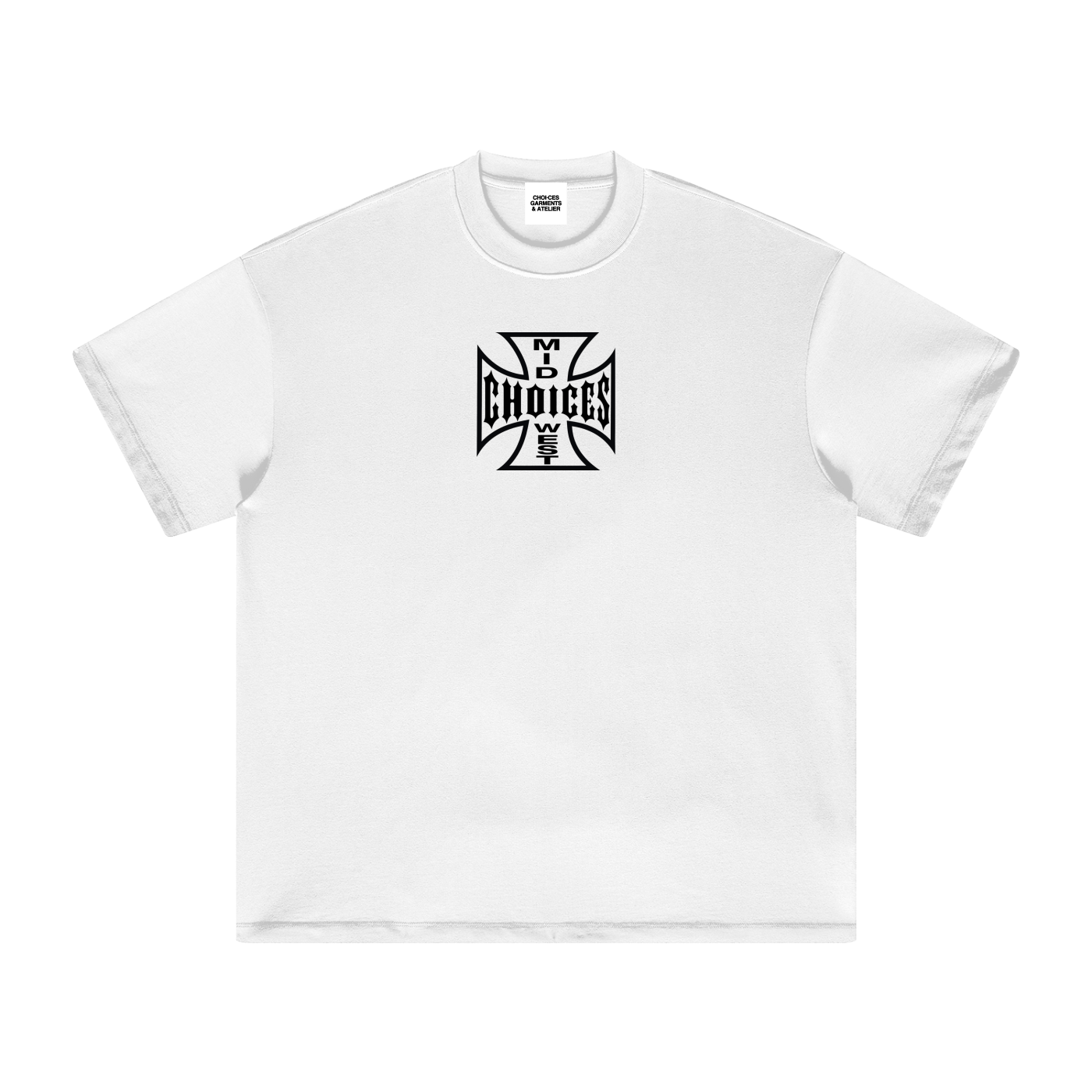 Choices "Chopped Blk" T-Shirt