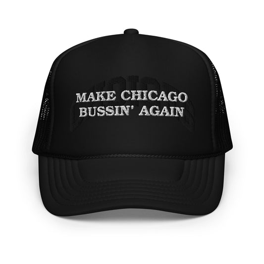 CRTW, "Make Chicago Bussin" Hat in Black