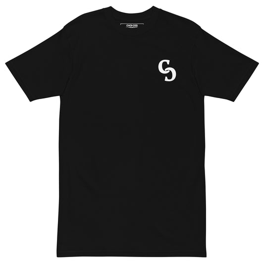 Choi·ces, "Prayer Alone" T Shirt in Black